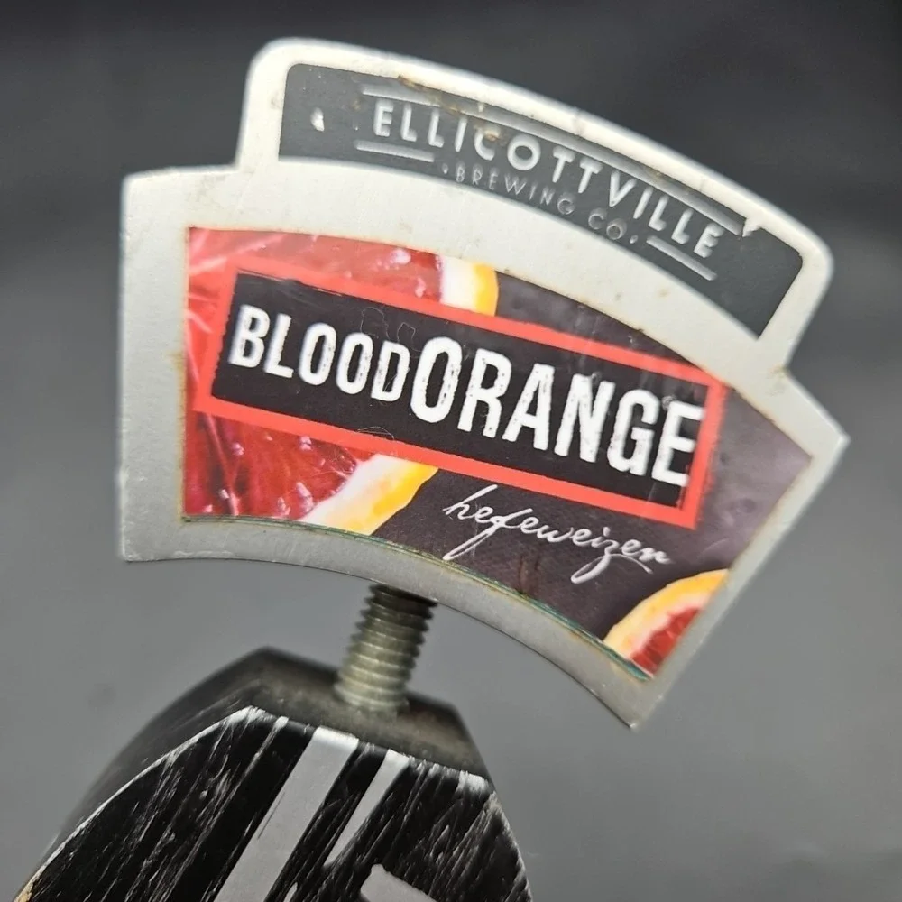 Ellicottville Brewing Co Blood Orange Tap Handle IPA Beer‎ Bar Collectible